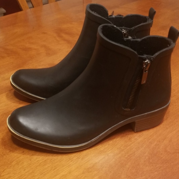 Lucky Brand Shoes - Lucky Brand booties heeled rain boots